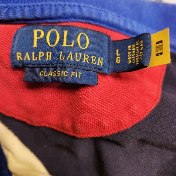 Ralph Lauren Beach 1967 Invitational Classic Fit Volleyball Polo Men's Sz L - Picture 6 of 6